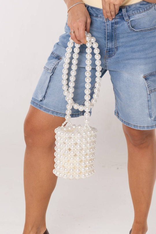 Bolso perlas - BOLSO-1