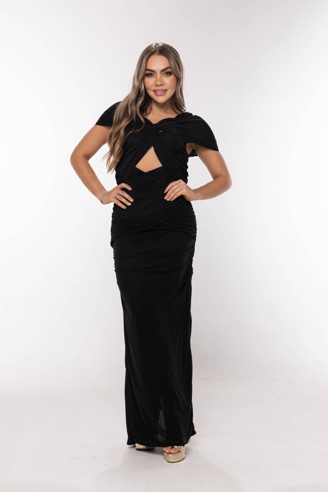 Vestido largo luxxel - LD11925