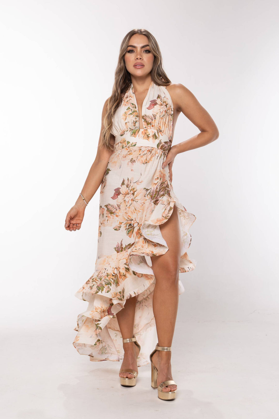 Vestido largo luxxel - LD11966