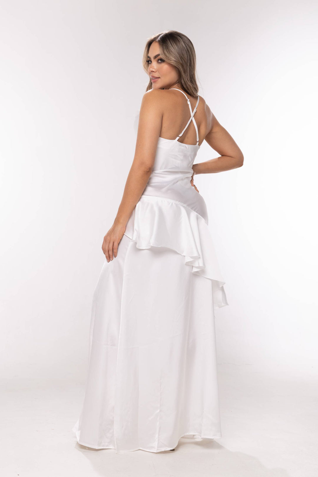 Vestido largo luxxel - LD11846