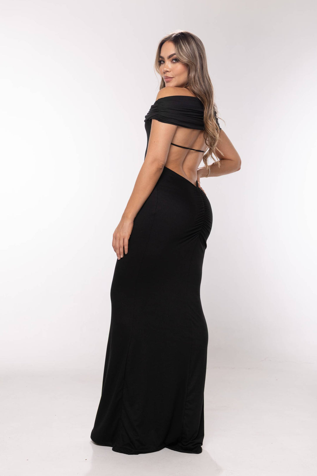 Vestido largo belle silhouette - XD4101