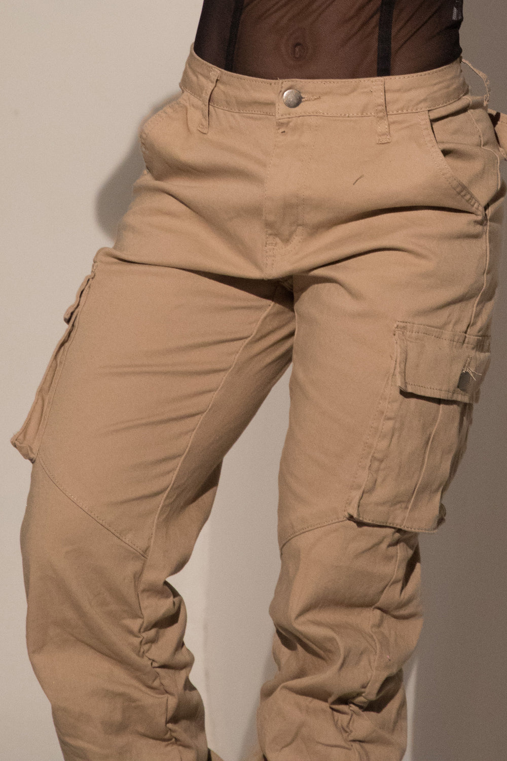Pantalon cargo nude