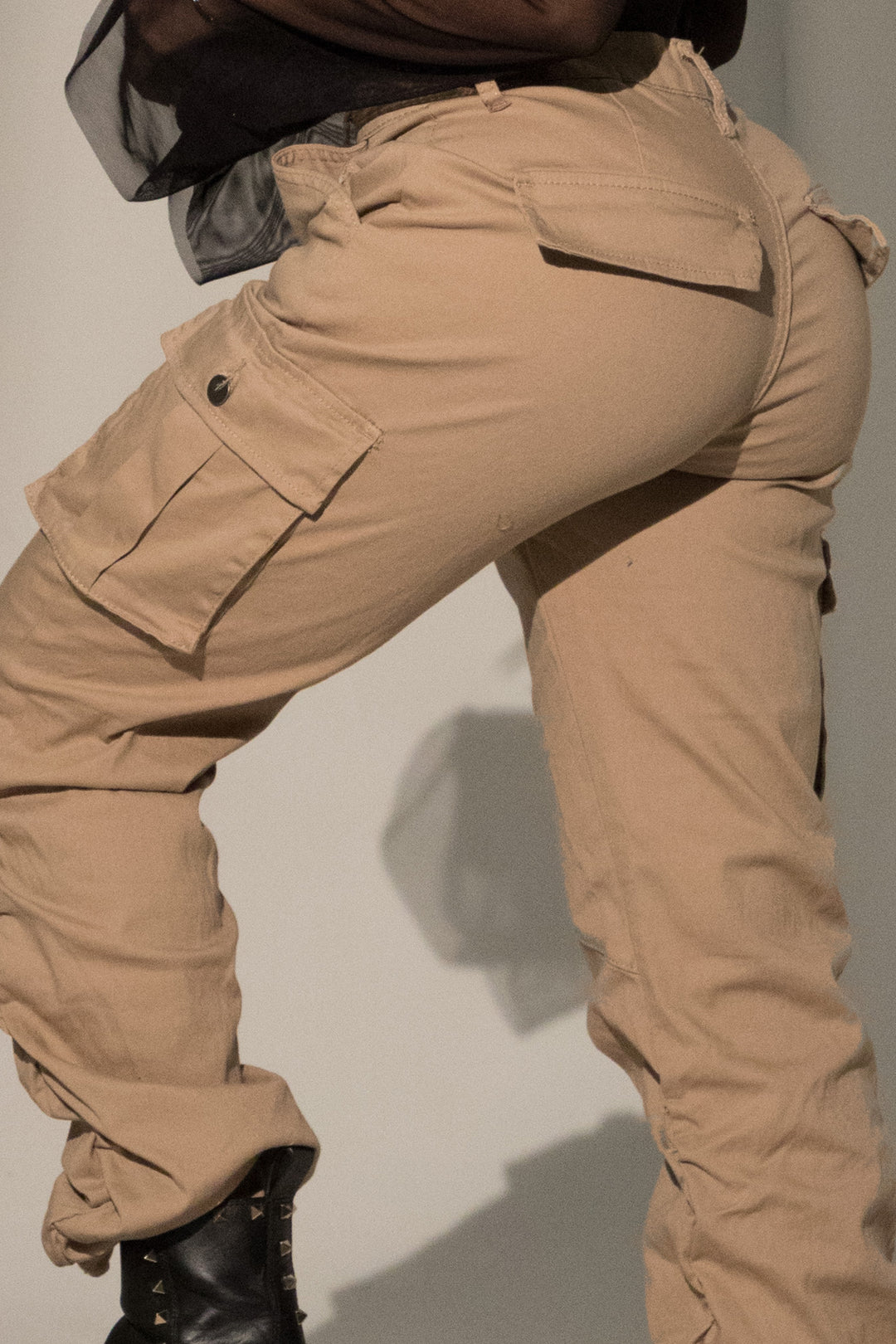 Pantalon cargo nude