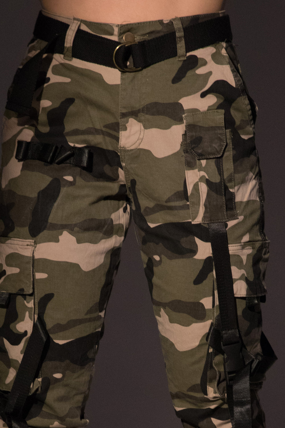 Pantalon camuflado verde