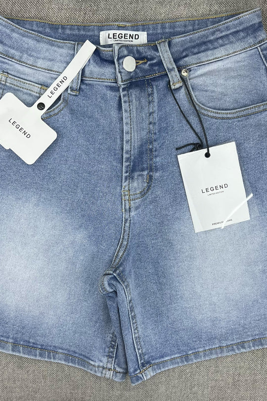 Short denim claro - LEO043XB