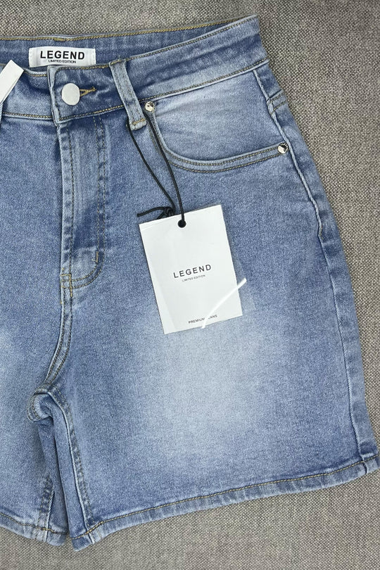 Short denim claro - LEO043XB