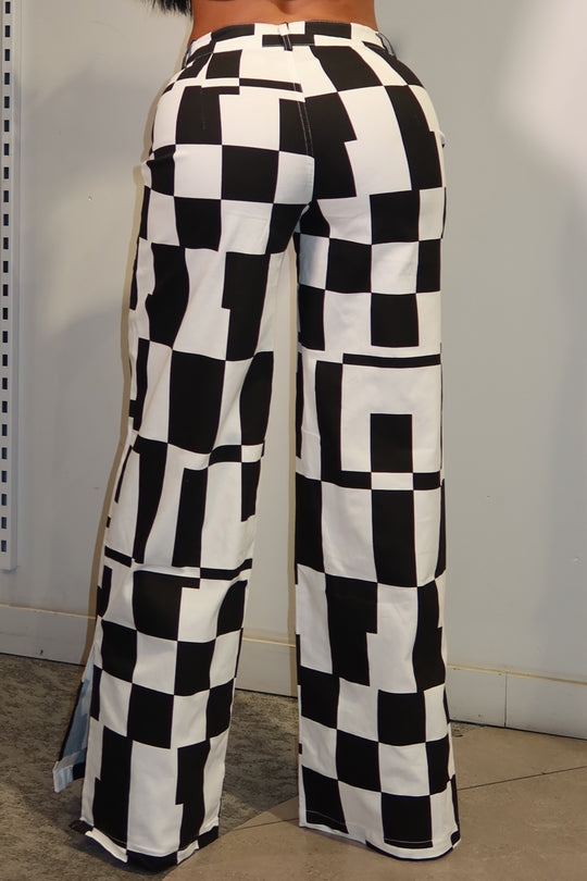 Pantalónn cuadros pazima - T6921543