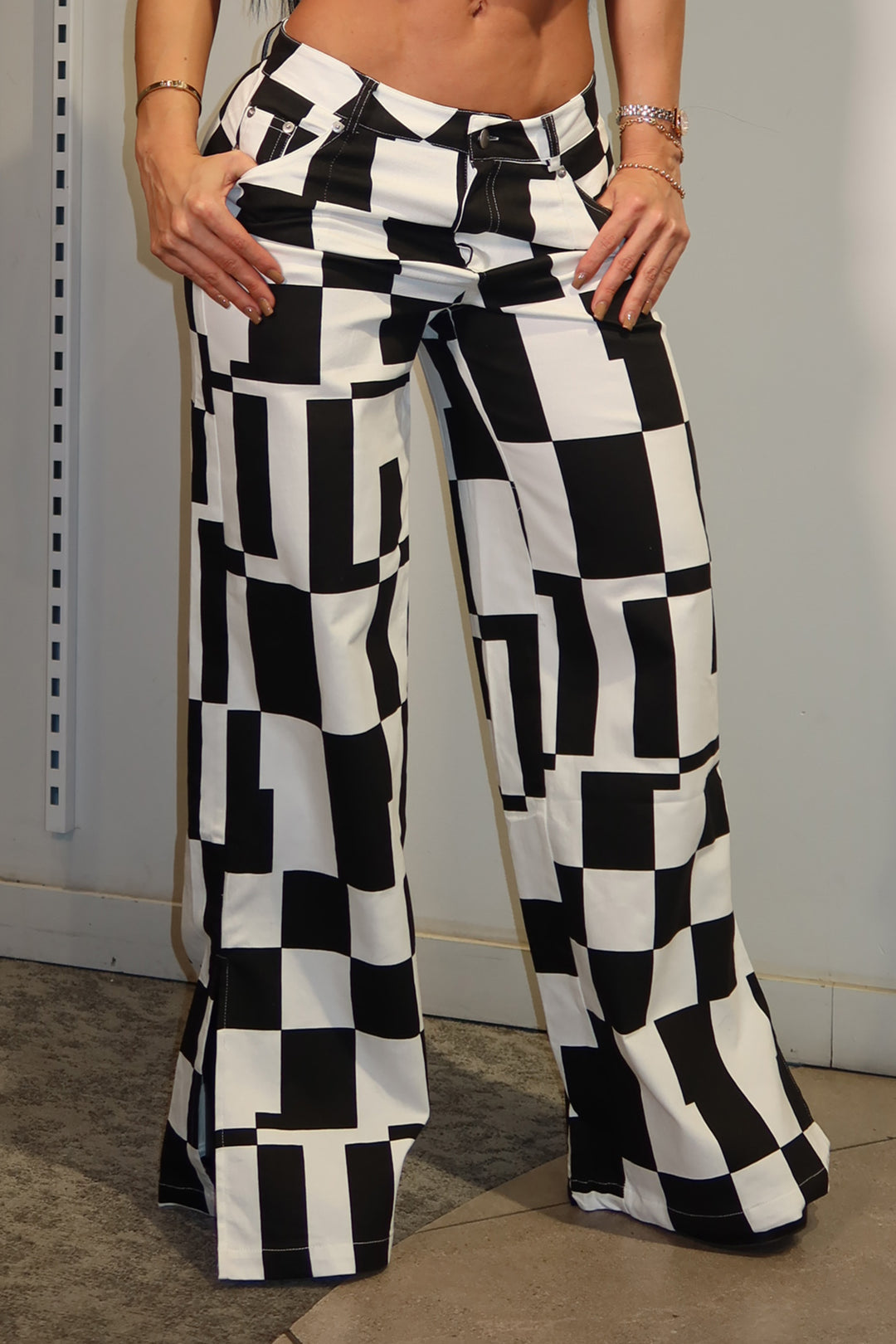 Pantalónn cuadros pazima - T6921543