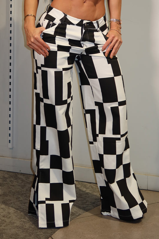 Pantalónn cuadros pazima - T6921543