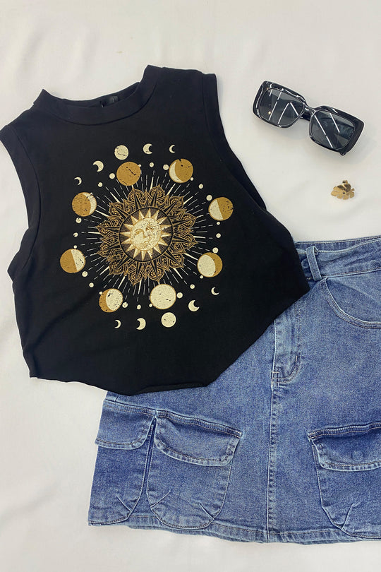 Camiseta lunas - T960
