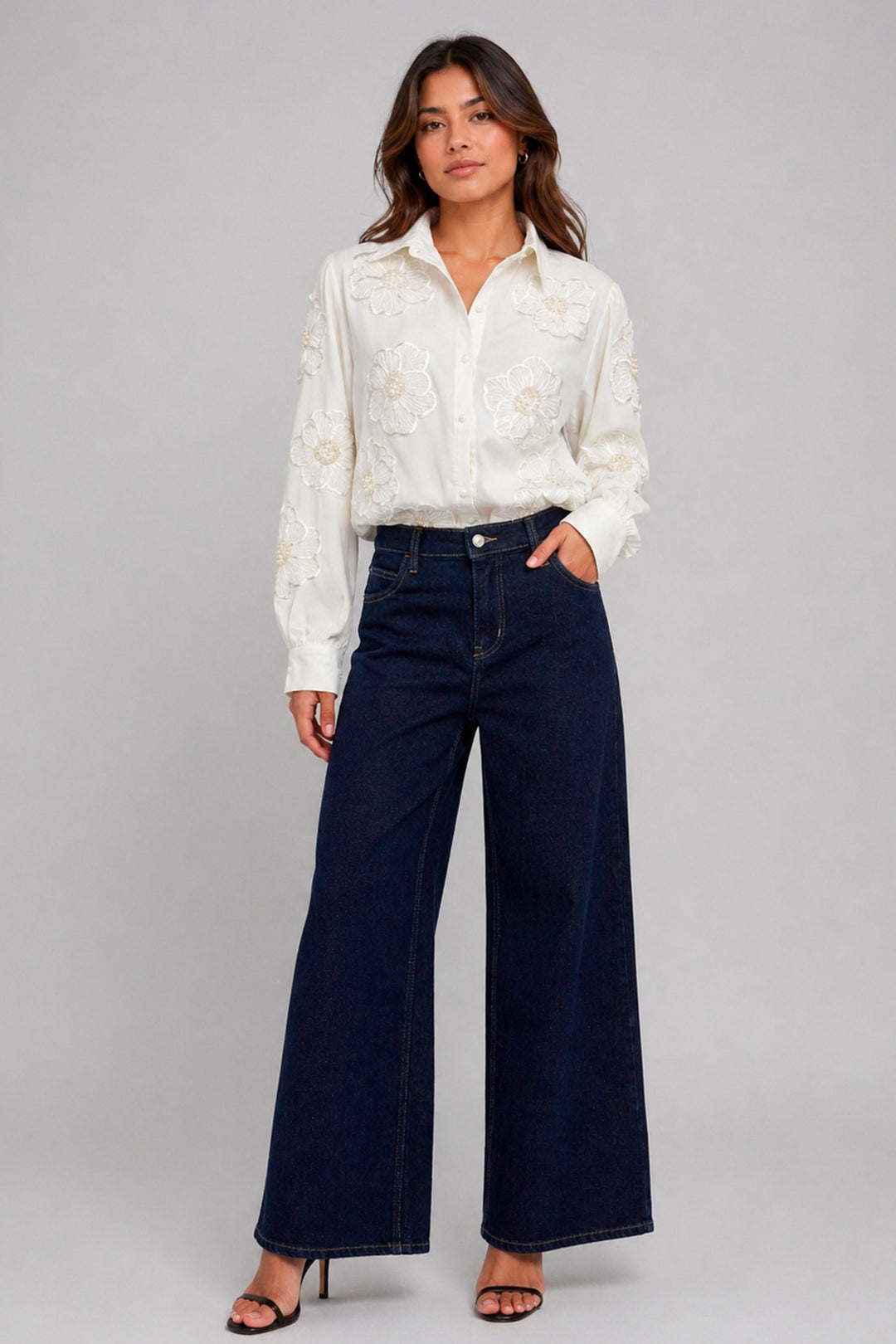 BLUSA FLORES Q - W03