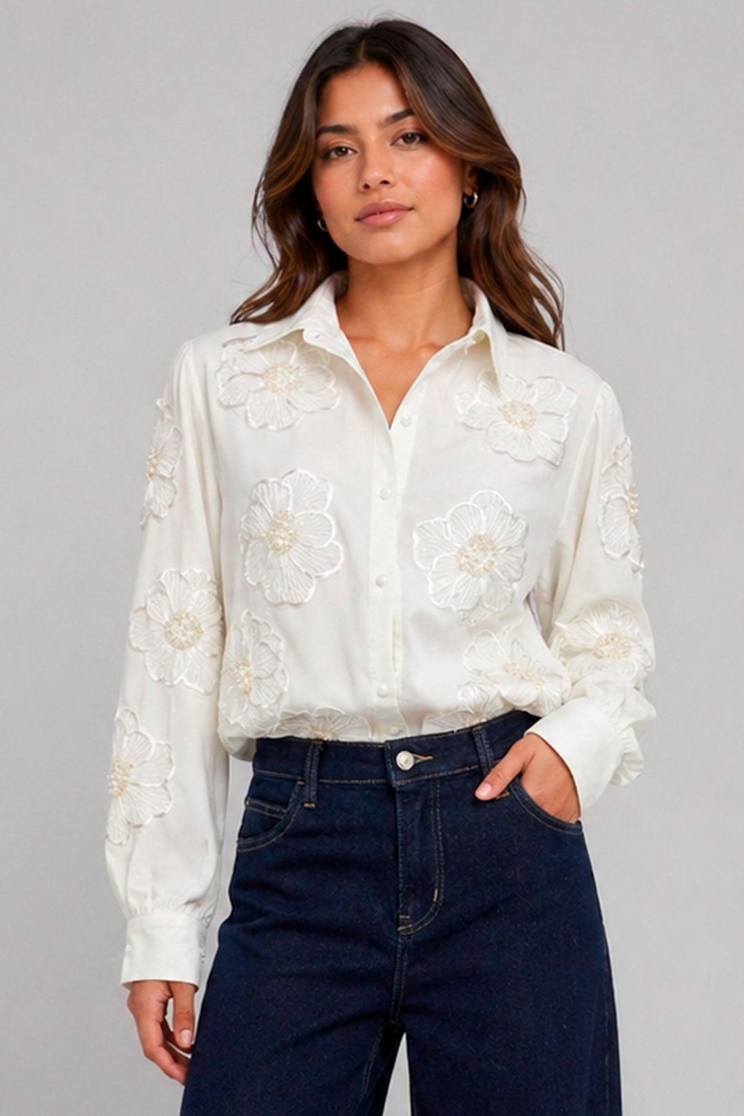 BLUSA FLORES Q - W03