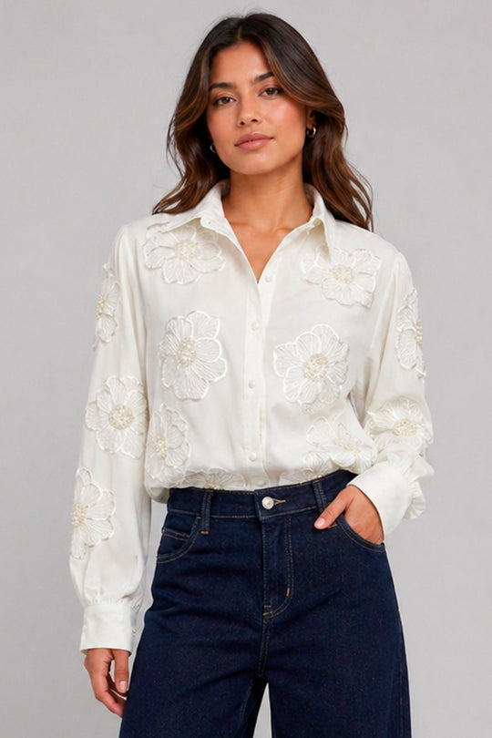 BLUSA FLORES Q - W03