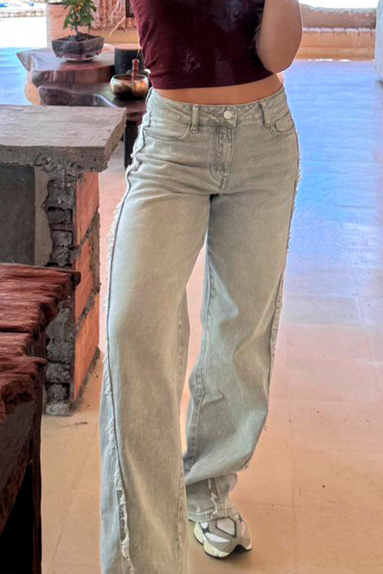 Jeans gris - W3766