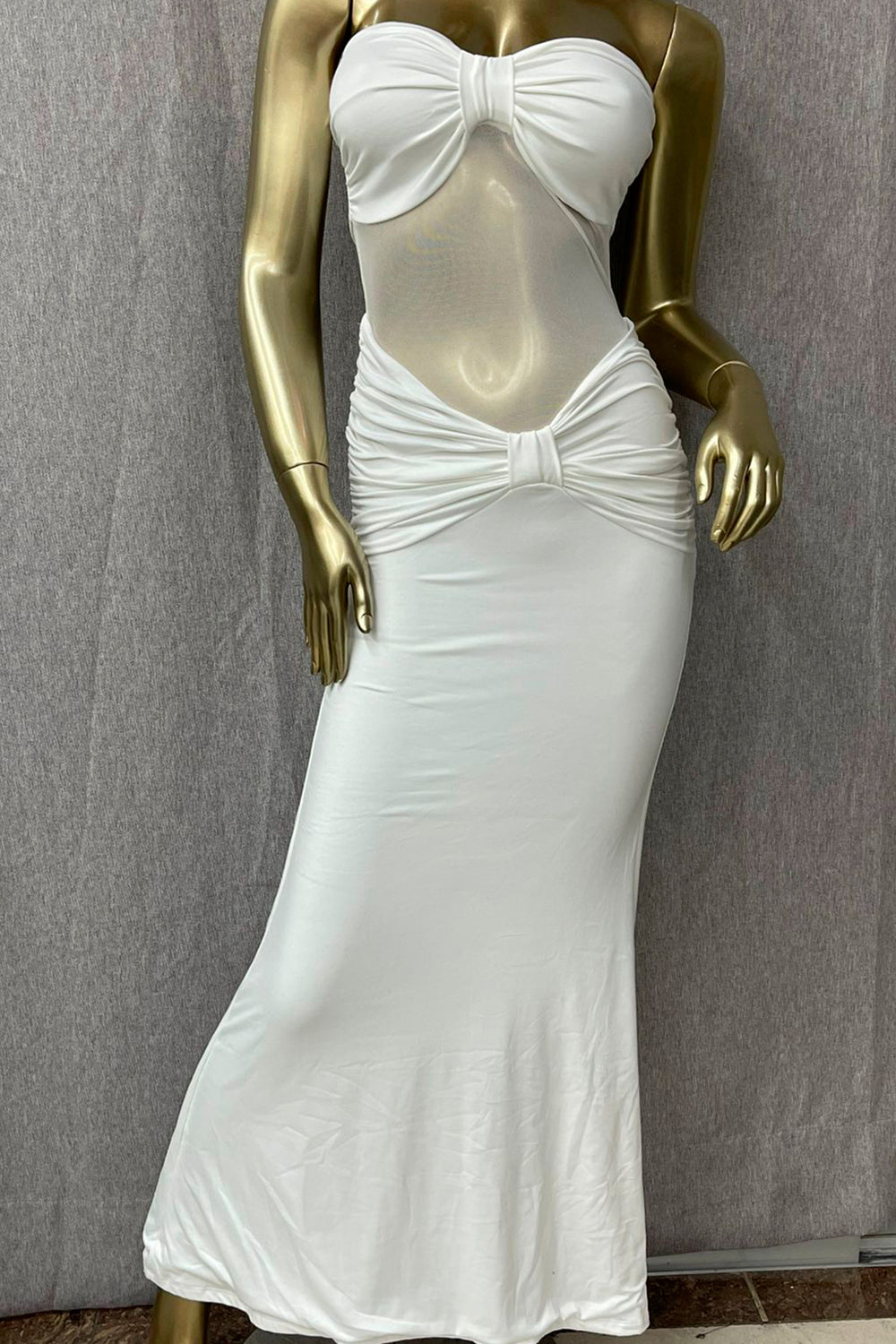 Vestido largo belle silhouette - XD4148
