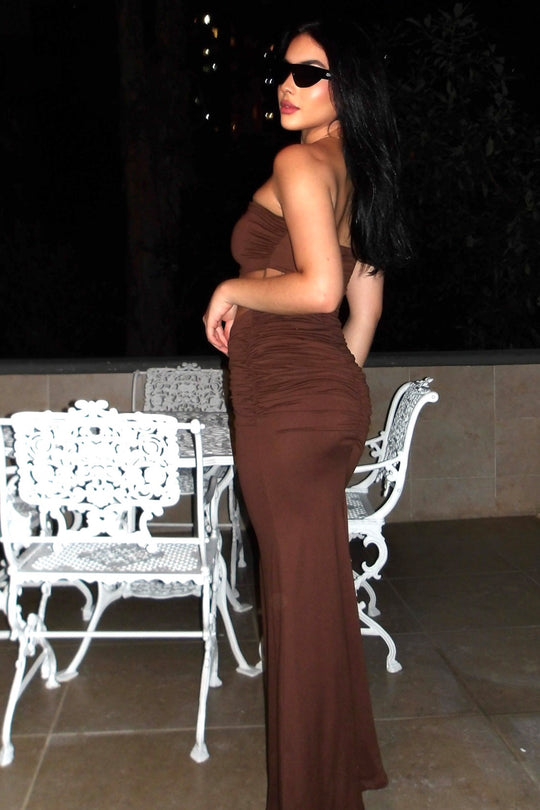 Vestido largo belle silhouette - XD4148