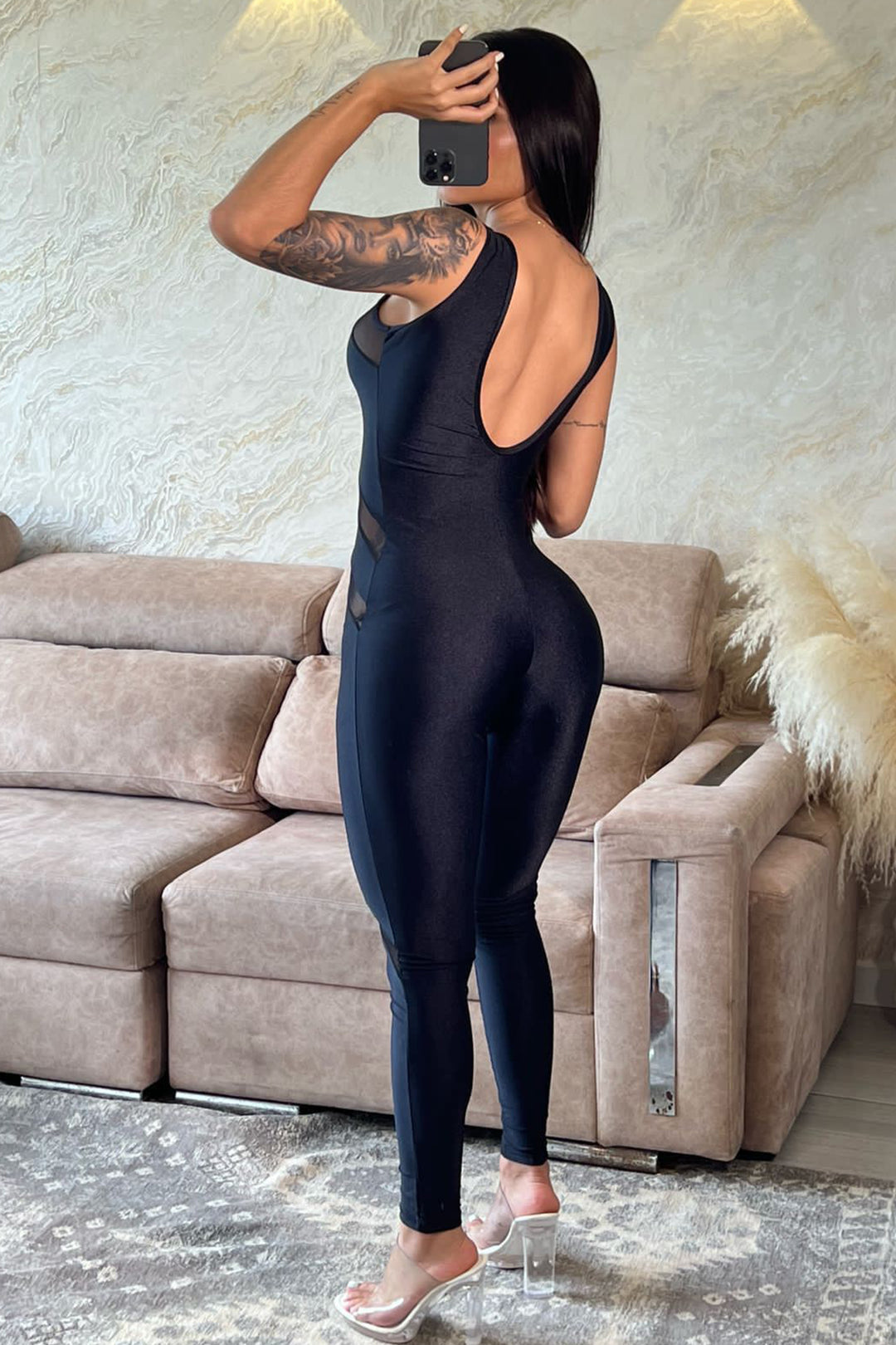 Enterizo chic black