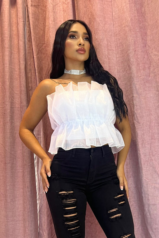 Croptop Julia Strapless