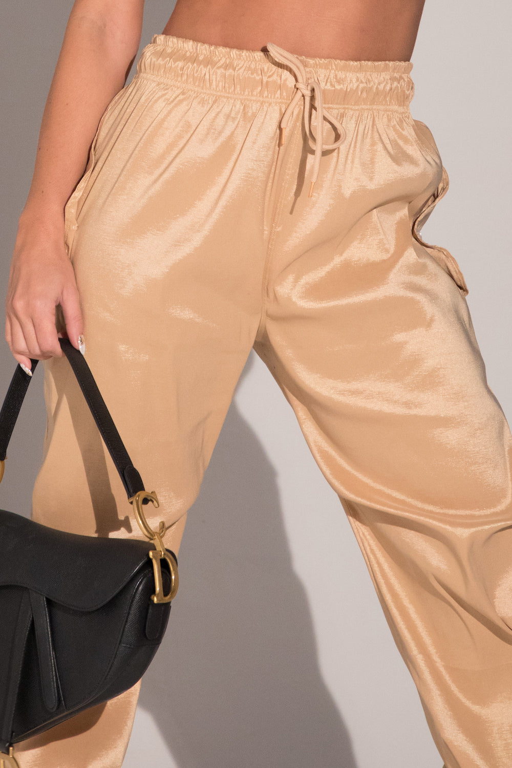 Pantalón Cargo Tafetán