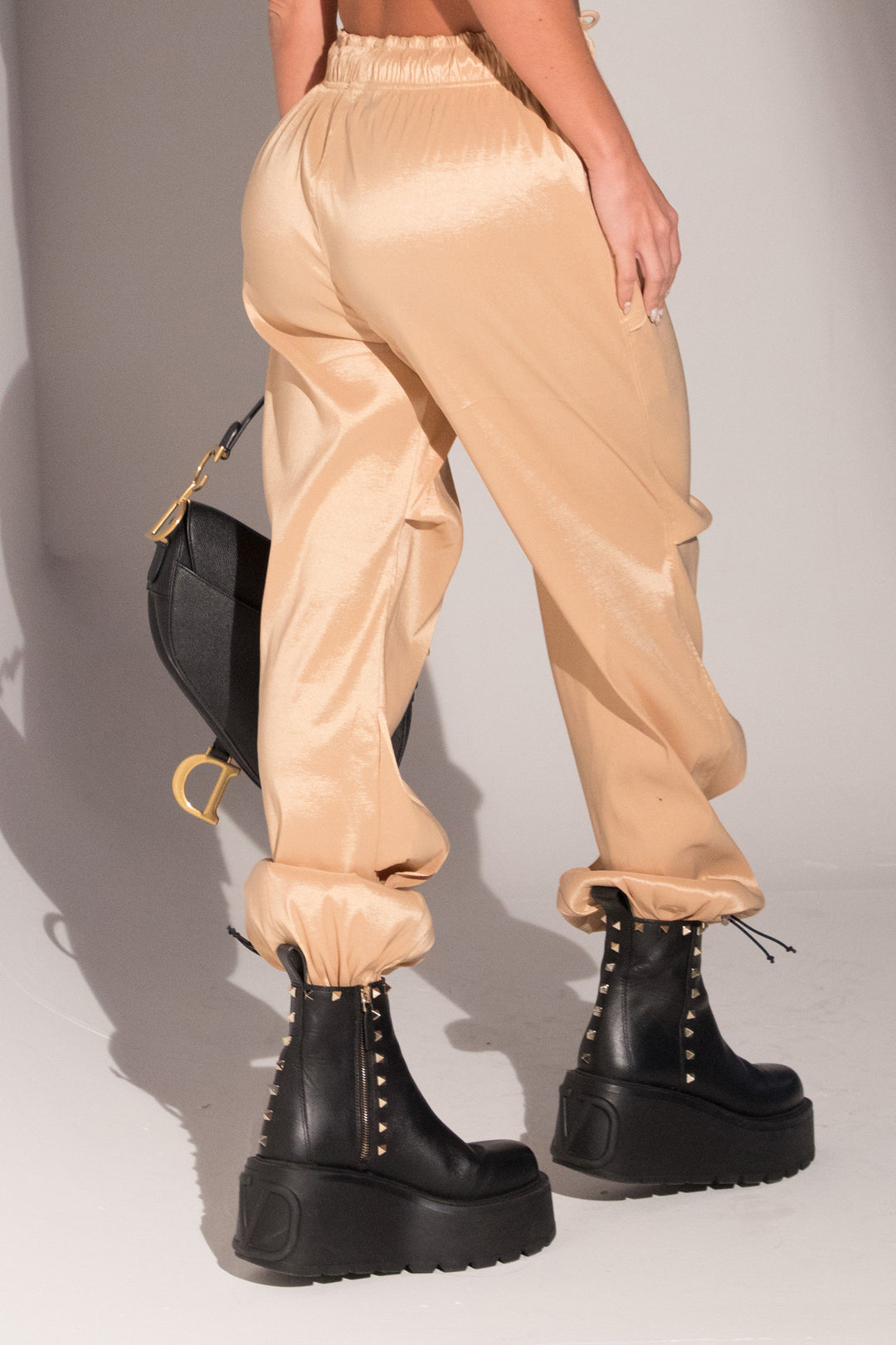 Pantalón Cargo Tafetán