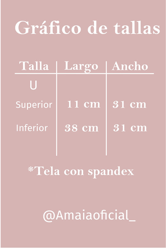 Set falda top herraje AmaÍa