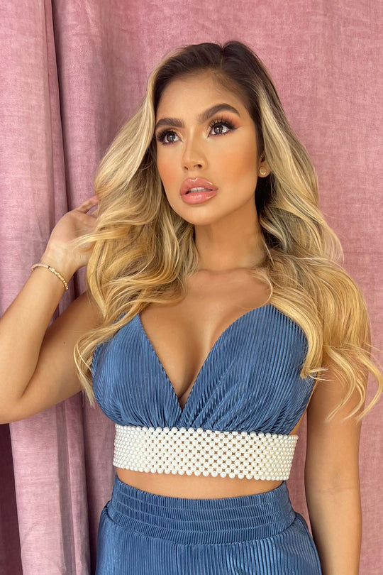 Croptop Amazonita