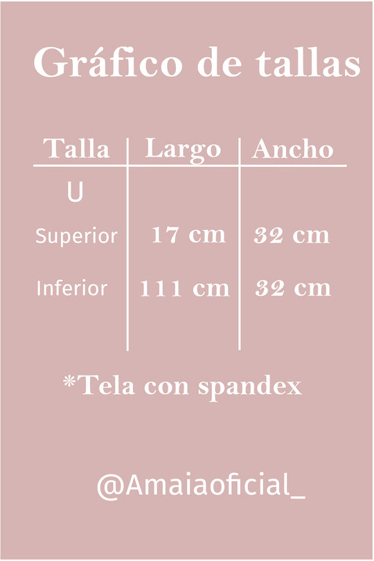 Set pantalón croptop Amaía