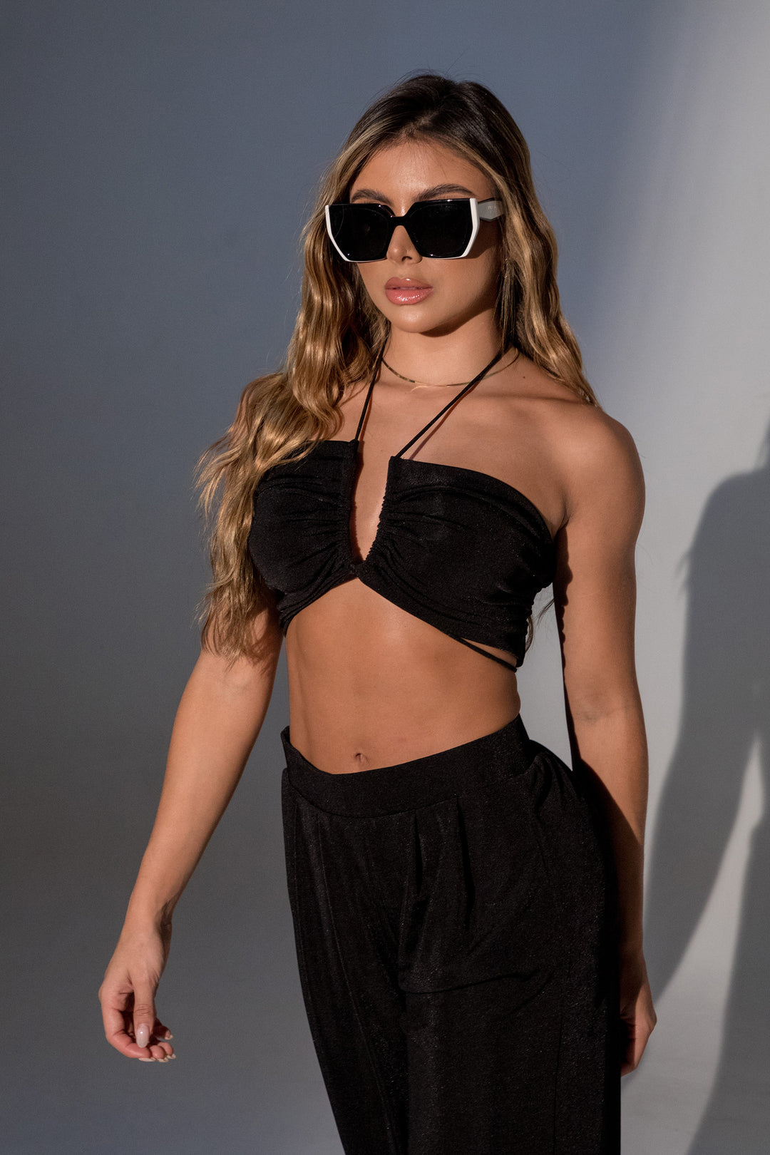 Set pantalón croptop Amaía