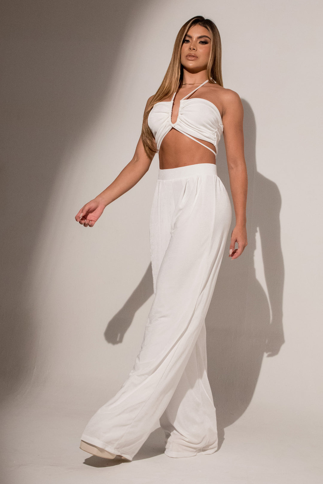 Set pantalón croptop Amaía