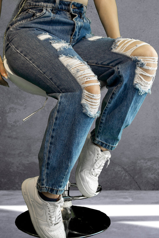 Jean vibrant Blue D
