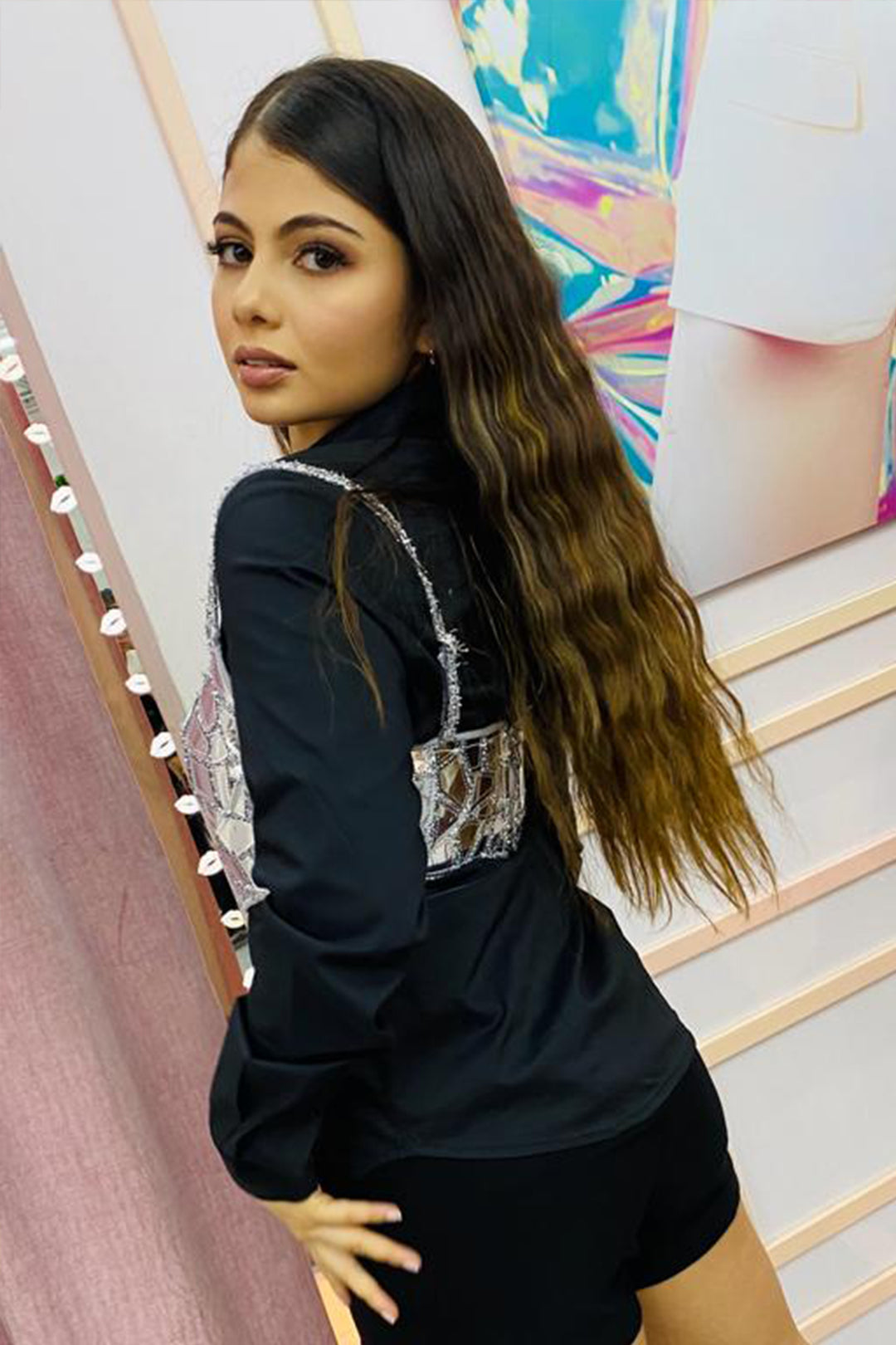 Croptop Hot Silver