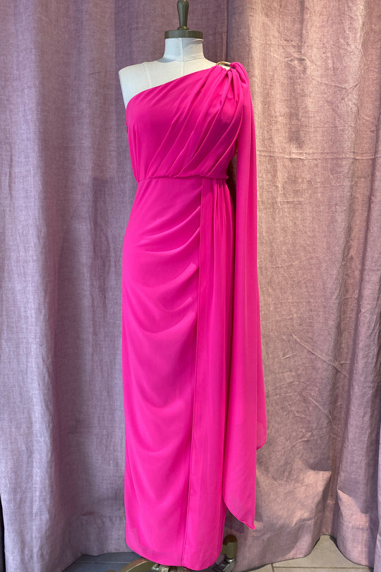 Vestido largo shoulders Luxx