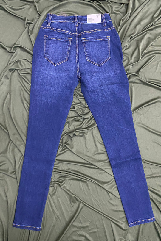 Jean Tube Distresed