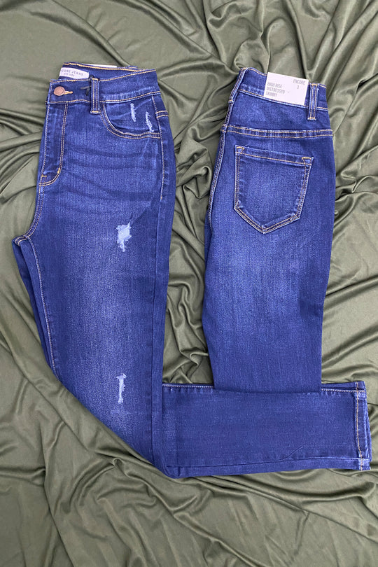 Jean Tube Distresed