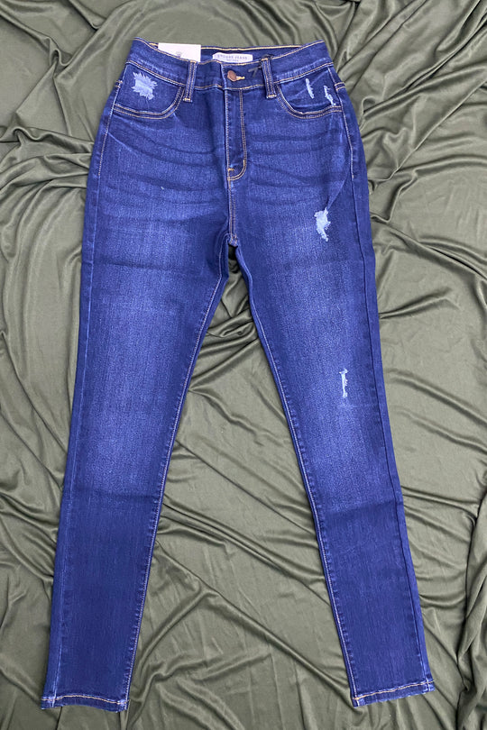 Jean Tube Distresed