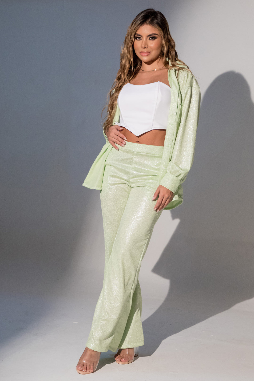 Set Vk pantalón camisera
